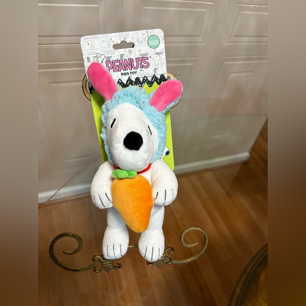 Peanuts Woodstock Gmason  For Soft Clinker/Squeaky Toy 11”Dog Toy”  Easter